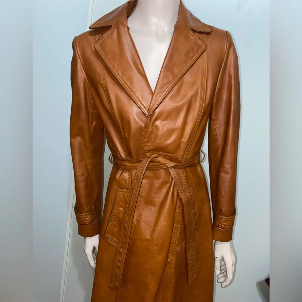 Stunning Leather jacket by Wilsons Suede & Leather in size 10 - Picture 5 of 11